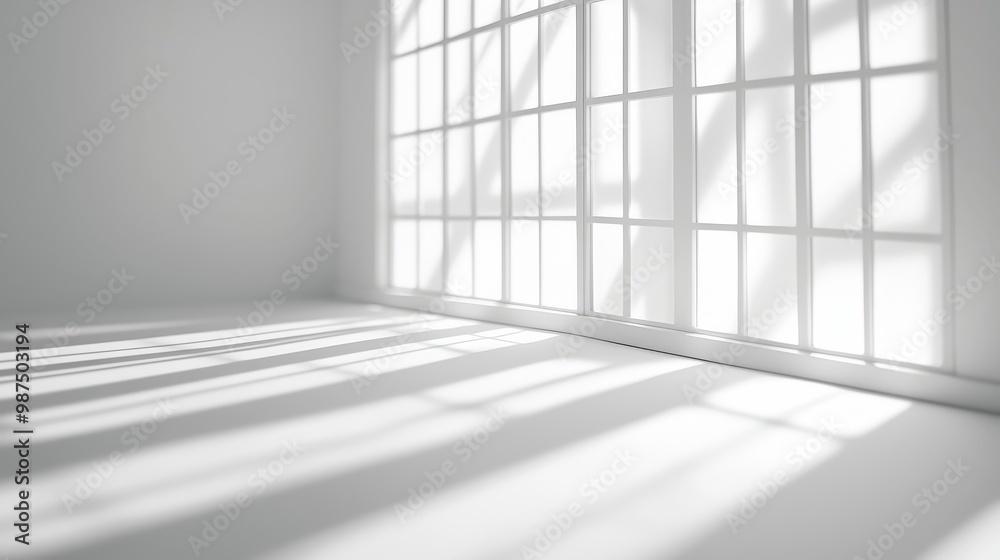 Sunlight streams through a window. Sunlight streams through a window.