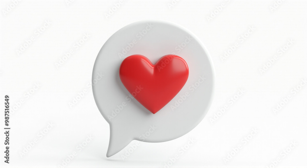 red heart on white red heart on white