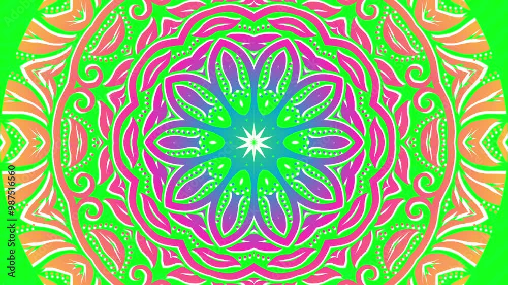 Luxurious caleidoscope colourful flowers line art motion graphics for aesthetic intro commercial ads Luxurious caleidoscope colourful flowers line art motion graphics for aesthetic intro commercial ads