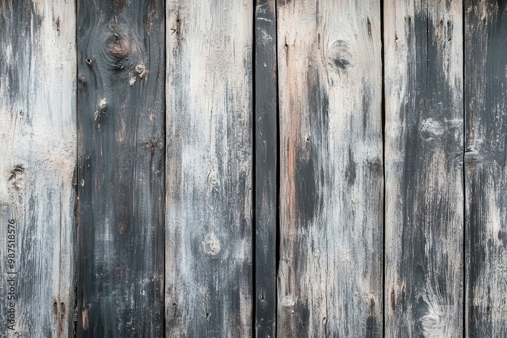 Weathered Wood Paneling with Knots and Grain Weathered Wood Paneling with Knots and Grain