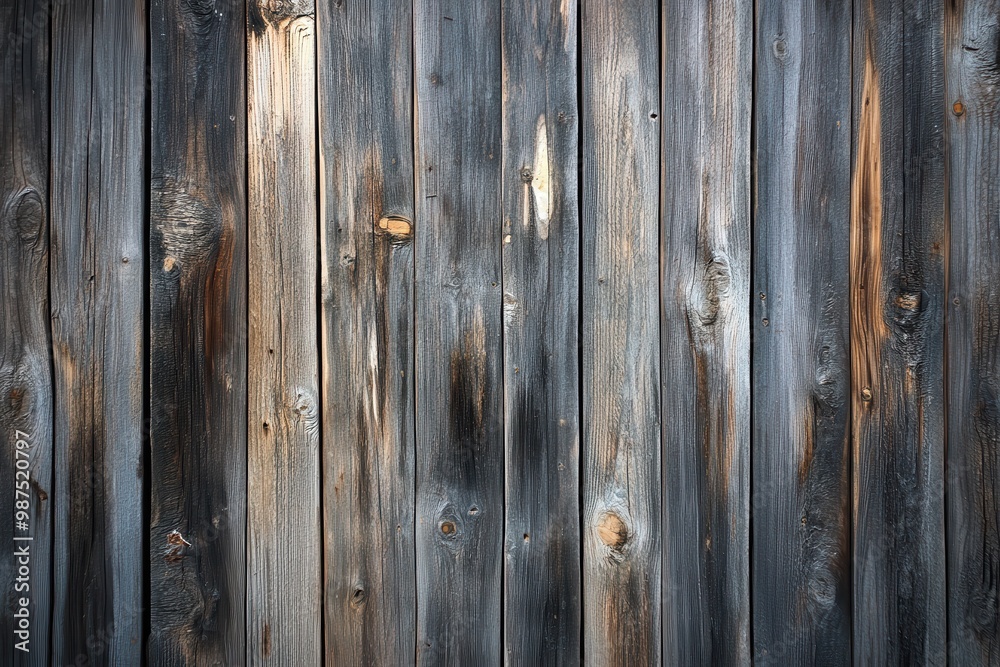 Fototapeta premium Weathered Wooden Plank Wall Texture