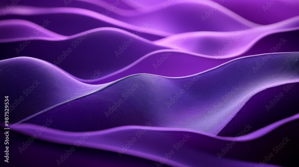 Obraz premium Abstract purple background with swirling lines