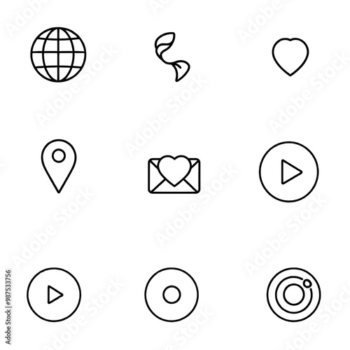 Collection of technology Icons