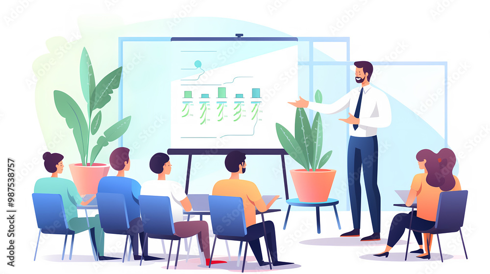 Business meeting presentation Business meeting presentation