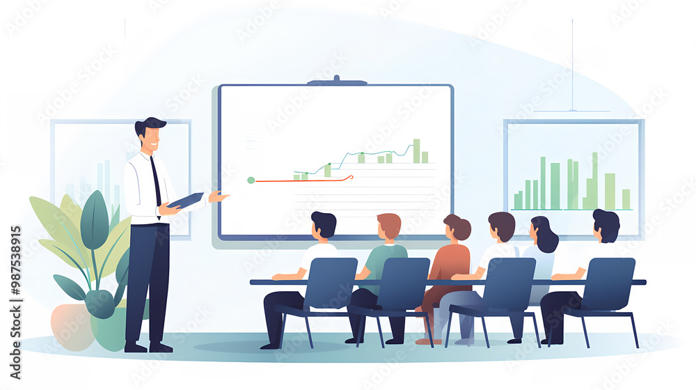 Business meeting presentation Business meeting presentation