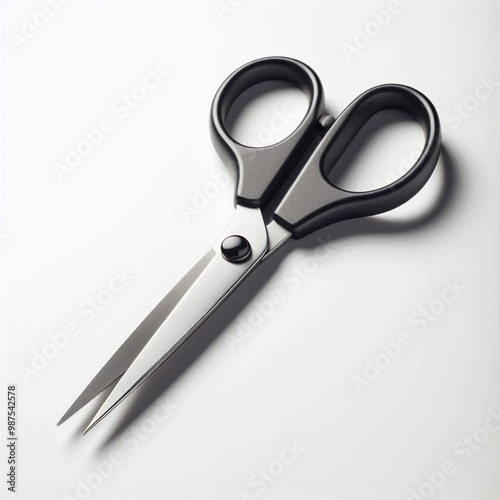 Scissors isolated on white backgrounds