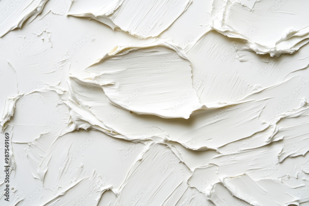 Textured paste application: light decorative fill background showcasing abstract rough paint strokes Textured paste application: light decorative fill background showcasing abstract rough paint strokes