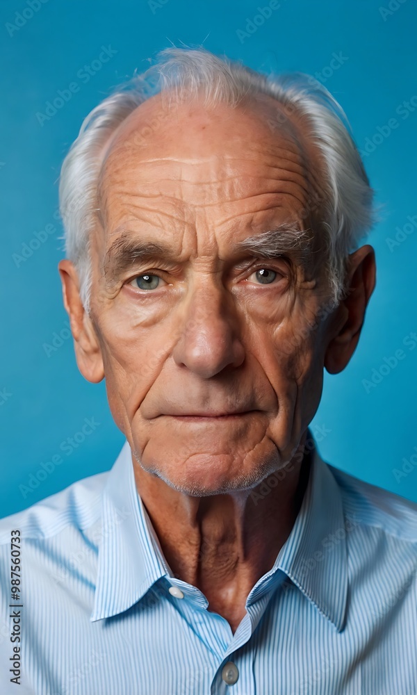 Senior Male Model Portrait in Studio
Senior Male Model Portrait in Studio