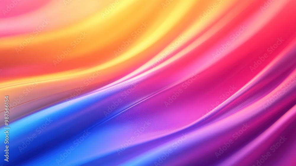 Colorful wave abstract background with vibrant gradient hues and smooth texture. Colorful wave abstract background with vibrant gradient hues and smooth texture.