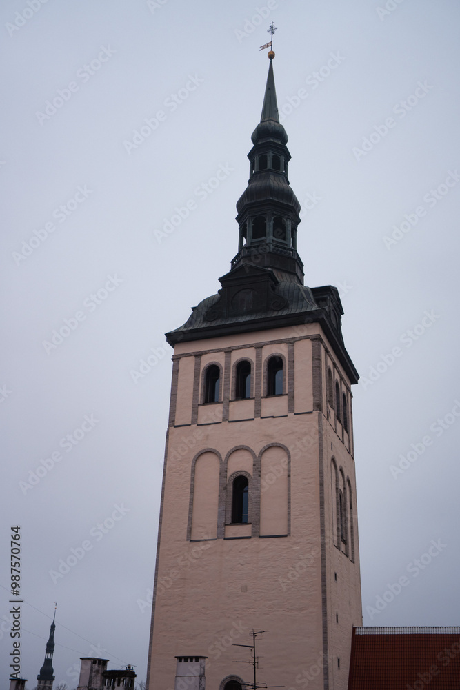 Obraz premium Historic Church Tower