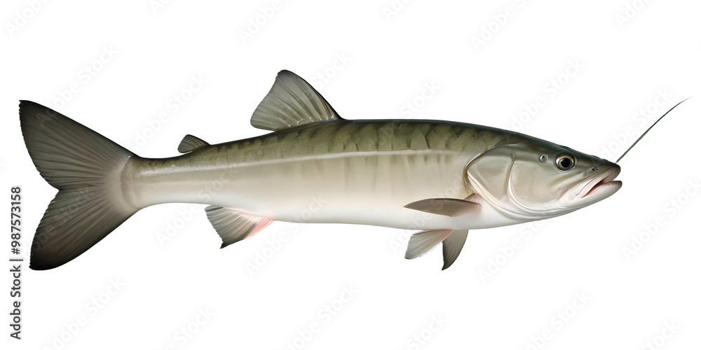Fototapeta premium fish isolated on white