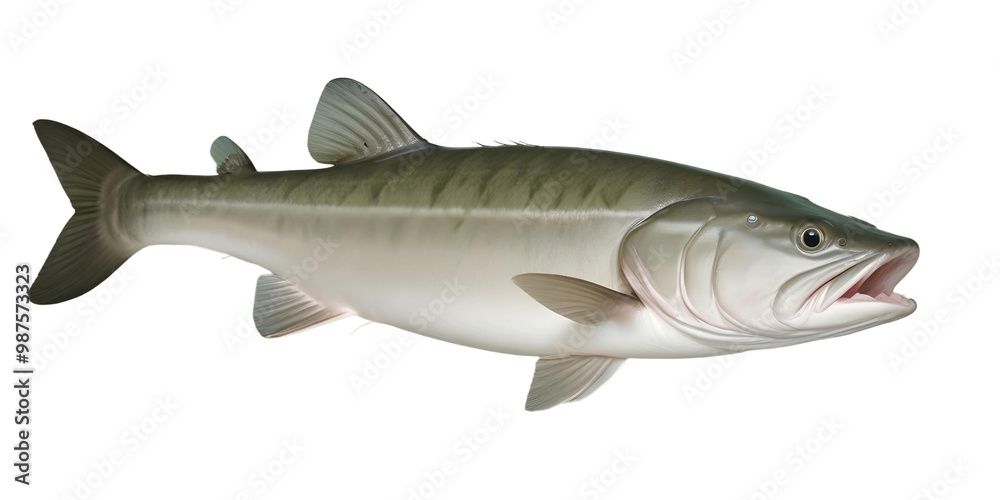 fish isolated on white