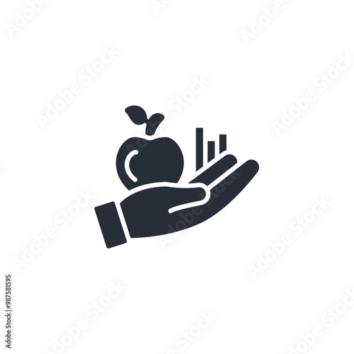 altruism icon. vector.Editable stroke.linear style sign for use web design,logo.Symbol illustration.