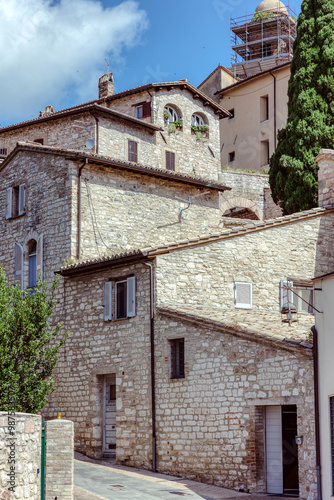Assisi medieval town in Umbria, Italy.