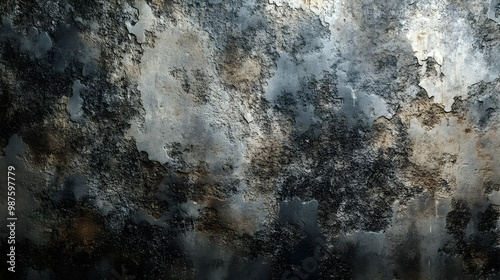 Dark Gray Abstract Texture Background