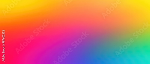 Ultrawide Rainbow Colorful Simple Texture Gradient Blank Background