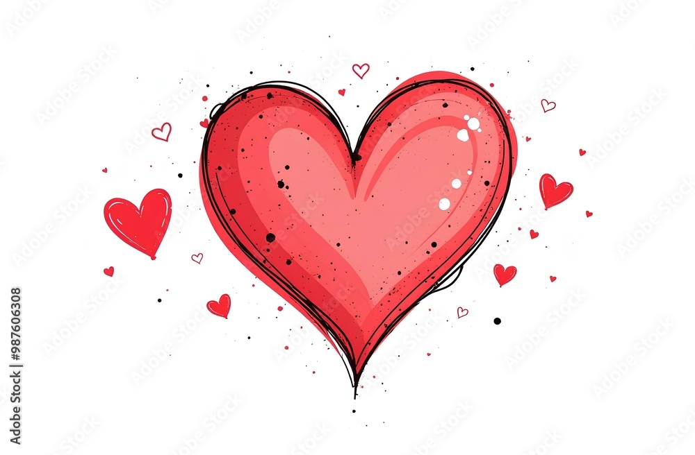 heart background heart background