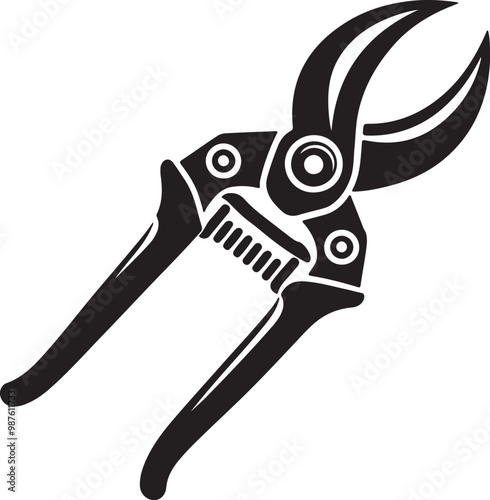 garden secateurs Silhouette 