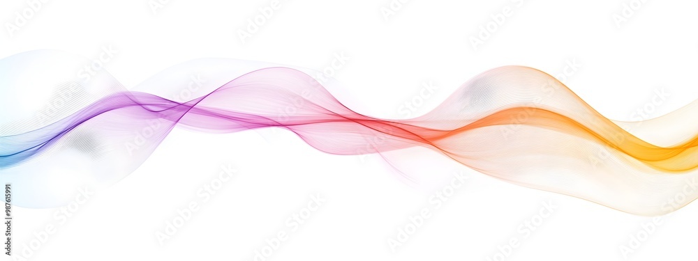 Monochromatic Light Wave Vibrant Colorful Abstract Monochromatic Light Wave Vibrant Colorful Abstract
