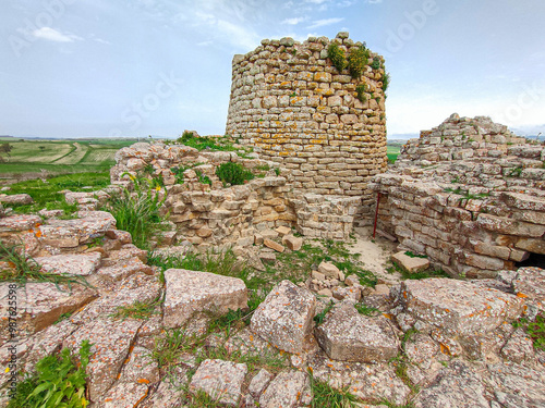 Nuraghe Piscu, Suelli. Sardinia, Italy photo