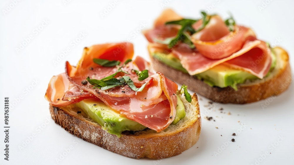 sandwich with salmon sandwich with salmon