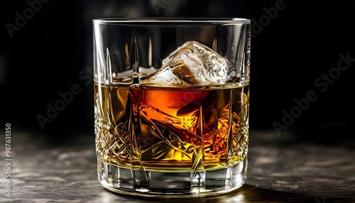 whiskey with ice