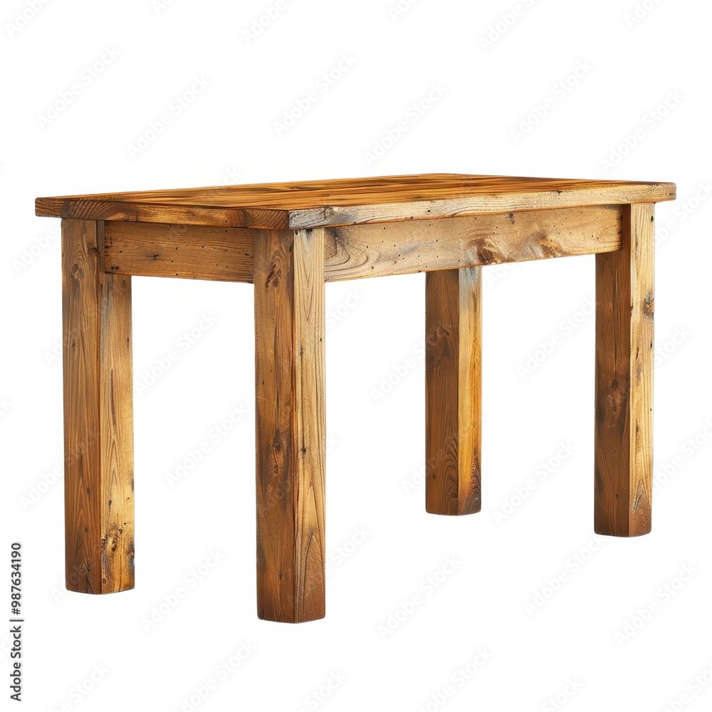 wooden table isolated on in Transparent Blackground wooden table isolated on in Transparent Blackground