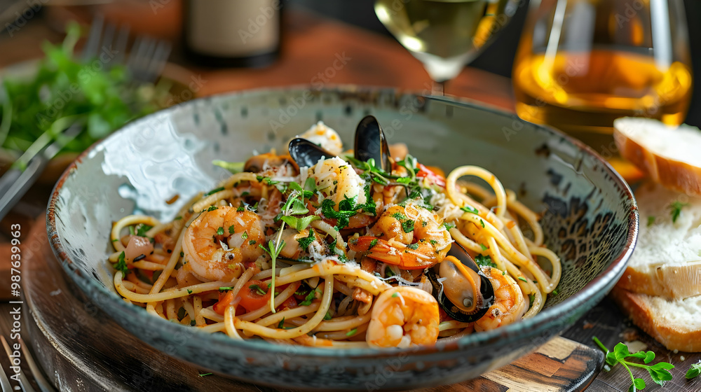 Seafood Pasta with Shrimp and Mussels A Delicious Italian Recipe Seafood Pasta with Shrimp and Mussels A Delicious Italian Recipe