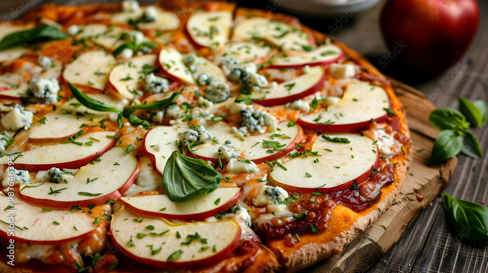 Apple and Blue Cheese Pizza A Delicious and Creative Recipe Apple and Blue Cheese Pizza A Delicious and Creative Recipe