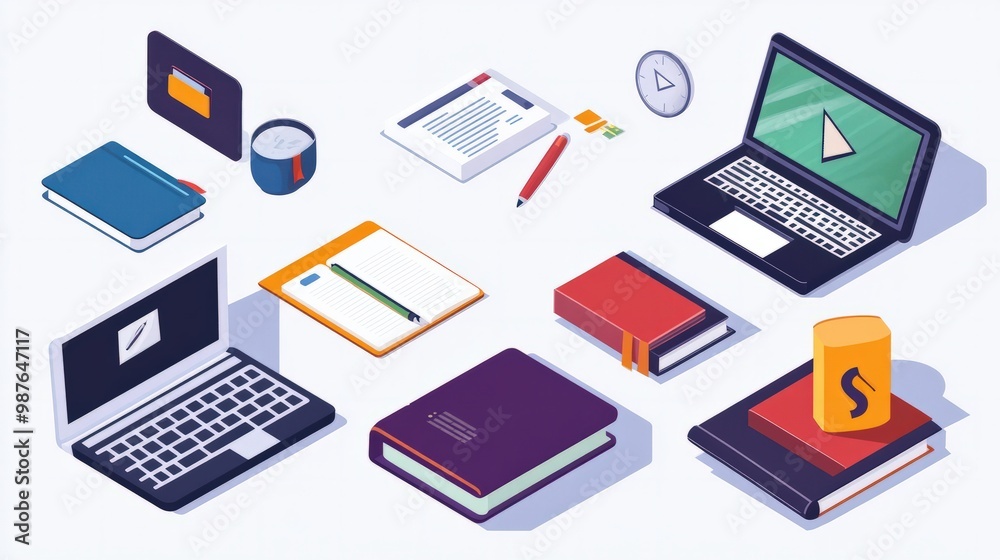 A set of online courses displayed on a learning platform, showcasing various subjects, from programming to language learning, with easy access and progress tracking A set of online courses displayed on a learning platform, showcasing various subjects, from programming to language learning, with easy access and progress tracking