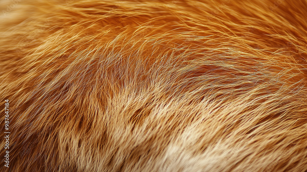 A close-up image capturing the intricate details of fur with warm colors, depicting the fine hair textures meticulously, suitable for themes on texture and nature. A close-up image capturing the intricate details of fur with warm colors, depicting the fine hair textures meticulously, suitable for themes on texture and nature.