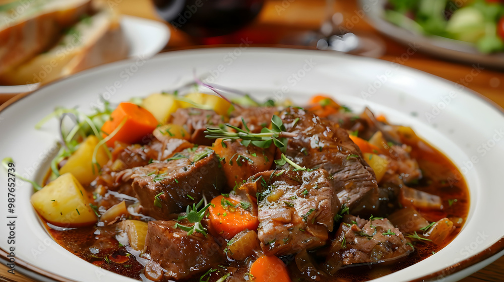 Beef Stew with Carrots and Potatoes A Hearty and Delicious Dinner Beef Stew with Carrots and Potatoes A Hearty and Delicious Dinner