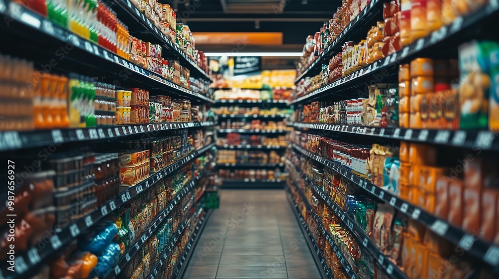 A colorful display of fresh produce in a grocery store. A colorful display of fresh produce in a grocery store.