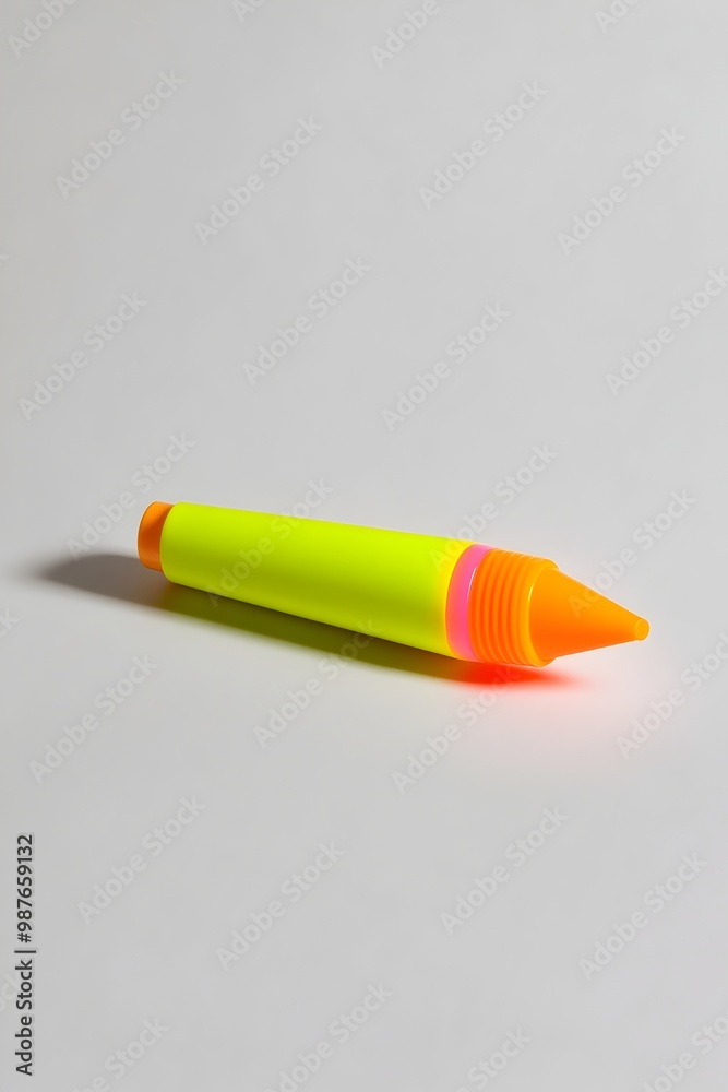 Vibrant Highlighter Desk Accessory with Clean Contemporary Design Vibrant Highlighter Desk Accessory with Clean Contemporary Design