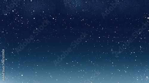 A serene night sky filled with twinkling stars against a deep blue backdrop, creating a peaceful and cosmic atmosphere