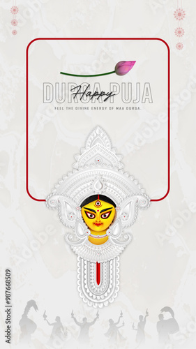 Traditional Indian, Durga Puja, Story, Performance Poster
