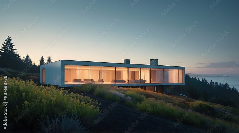 Modern and Contemporary Facade, Luxury Exterior Design, Detailed Design, Lighting, Modern and Contemporary Facade, Luxury Exterior Design, Detailed Design, Lighting,