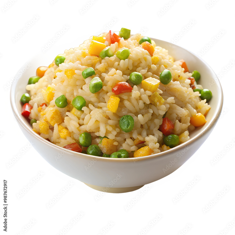 rice with vegetables and meat rice with vegetables and meat