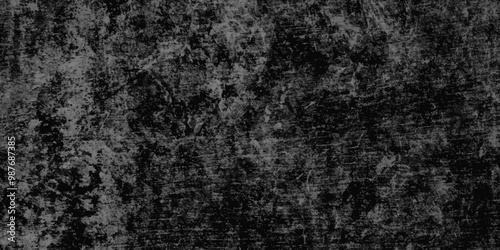Wallpaper Mural Abstract White and black grunge background for cement floor texture design. Old and grainy white or grey grunge texture. Torontodigital.ca