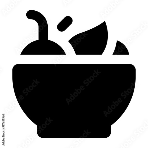 Bowl Fruits Icon