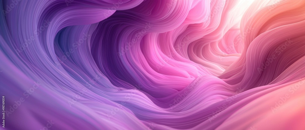 Dreamy Pink and Purple Swirling Gradients Abstract Background with Copy Space Dreamy Pink and Purple Swirling Gradients Abstract Background with Copy Space