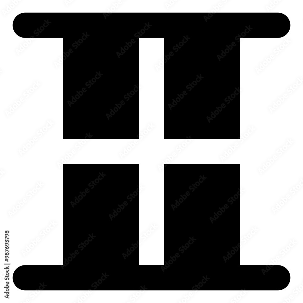 Window In Glyph Icon Style Window In Glyph Icon Style