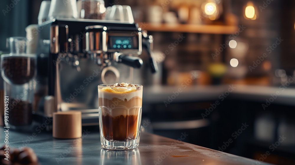 Frappuccino is a blended iced coffee drink, often topped with whipped cream and flavored syrups Frappuccino is a blended iced coffee drink, often topped with whipped cream and flavored syrups
