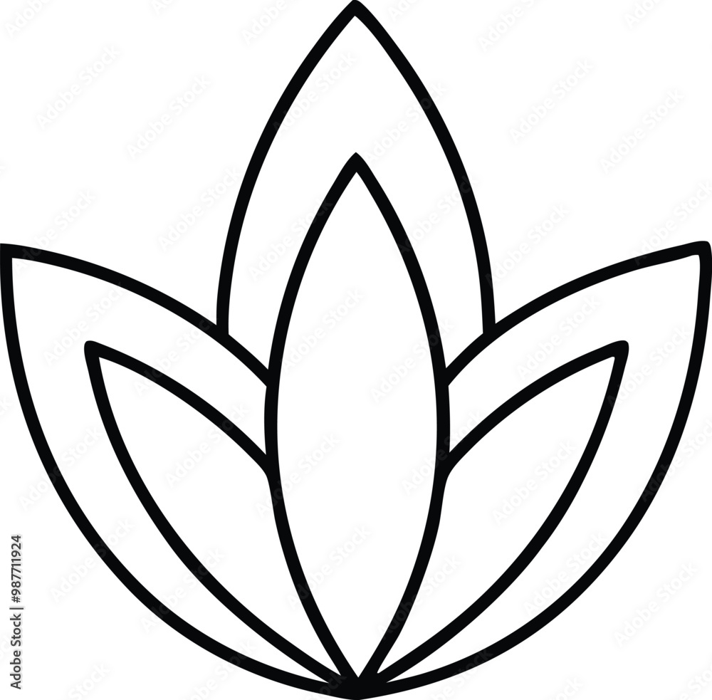 Stylish Cactus Leaf Thin Line Vector Design for Art and Crafts
Stylish Cactus Leaf Thin Line Vector Design for Art and Crafts