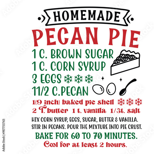 Christmas Cookie Recipe Sign