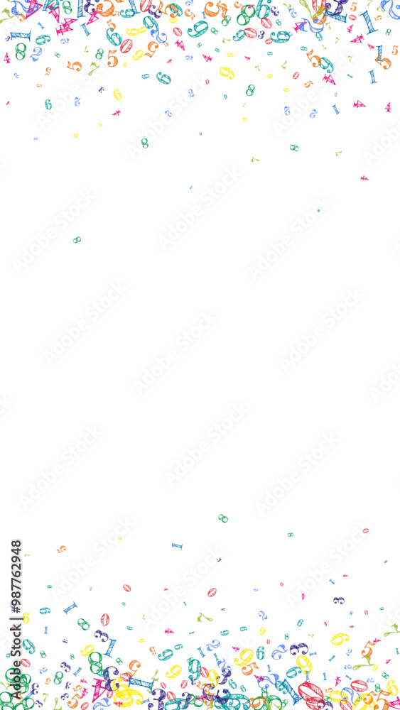 Concept of school background. Colorful childish Concept of school background. Colorful childish