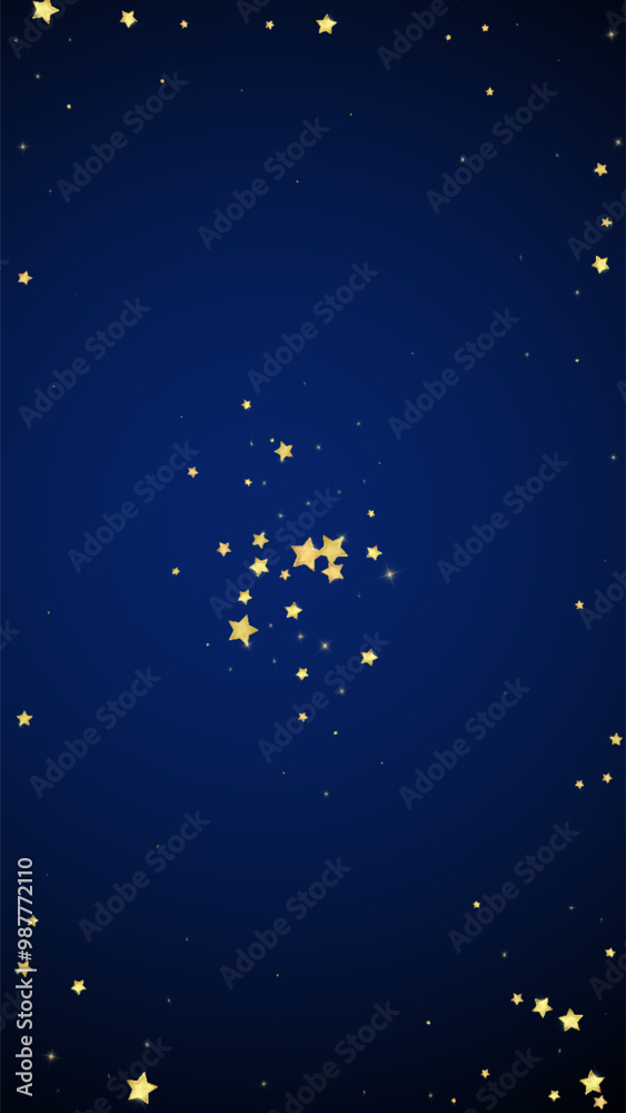 Magic stars vector overlay. Gold stars scattered Magic stars vector overlay. Gold stars scattered