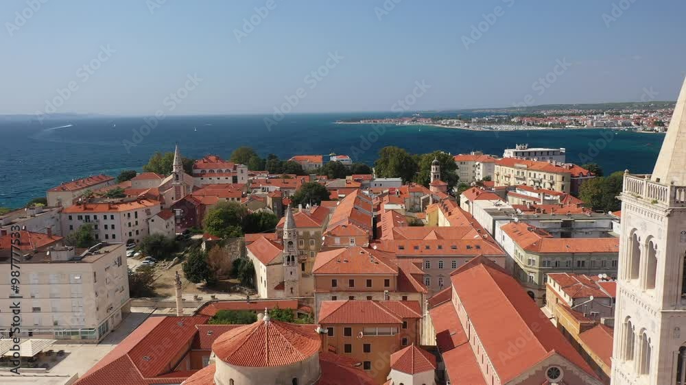 Church of St. Donatus and nearby bell towers in Zadar Church of St. Donatus and nearby bell towers in Zadar