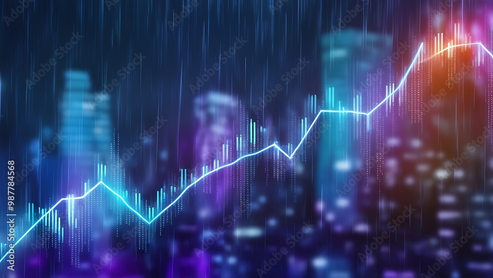 Abstract finance successful concept. Online banking and digital money concept Abstract finance successful concept. Online banking and digital money concept