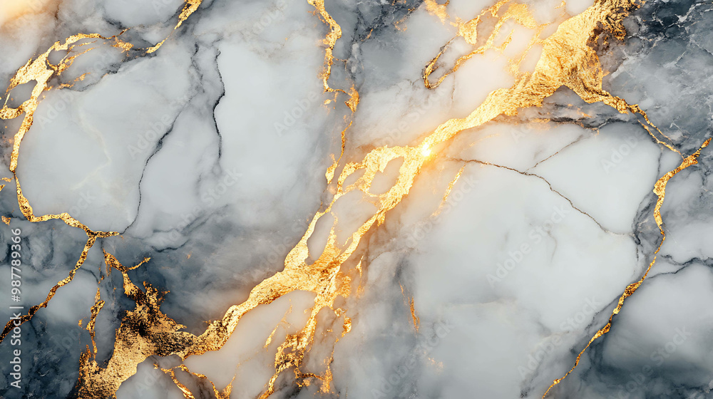 White marble texture with gold veins. White marble texture with gold veins.